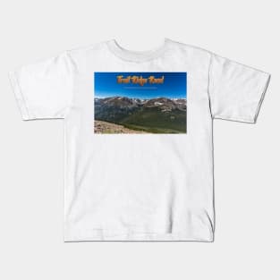 Trail Ridge Road in Rocky Mountain National Park Kids T-Shirt